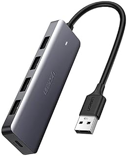 UGREEN USB 3.0 Hub 4 Port Ultra Slim Data Hub with 5V Micro