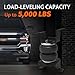DEEAGLE 57338 Air Bags Suspension Kit for 2011-2019 Chevrolet Chevy Silverado 2500HD 3500HD, GMC Sierra 2500HD 3500HD, 5000Lbs of Load Leveling Capacity, Rear Helper Airbags for Trucks(DESK57338)