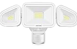 MEIKEE 42W LED Securitys Motion Sensor Lights Outdoor Flood Light, 3600LM, 5000K, IP65 Waterproof, 3