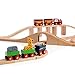 On Track USA Wooden Train Set 100 Piece Expansion Pack Train Track Set with Magnetic Engine Train Cars and Zoo Train, Compatible with All Major Brands, Comes in a Storage Container