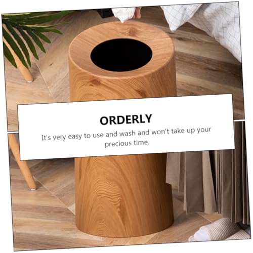 Poubelle effet bois cuisine design simple pour ranger votre maison