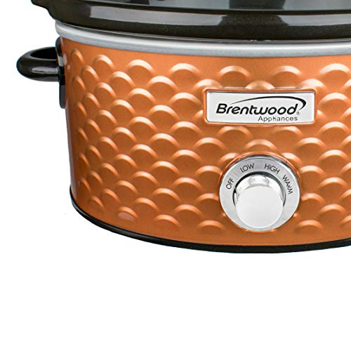 Brentwood SC-140C Slow Cooker Scallop Pattern thumb #7