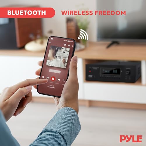 Pyle PT696BT.7 1000W Bluetooth Home Theater Receiver - 5.2 Channel Surround Sound Stereo Amplifier System With 4K Ultra Hd, 3D Video & Blu-Ray Video Pass-Through Support thumb #2
