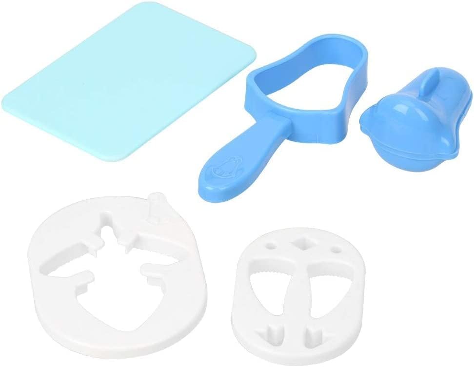 Miniatura 2 de Moldes de bolas de arroz para niños, kit de fabricación de sushi bento sushi nori máquina de sushi molde de utensilios de cocina