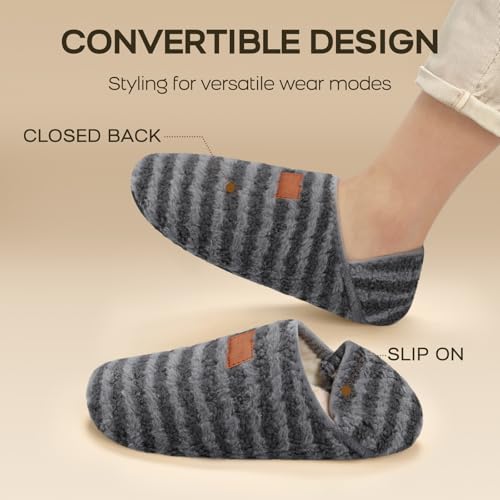 Image of Tanamo House Slippers for Women Men Indoor Barefoot Slippers Socks Slip on House Shoes Cozy Comfy Slippers for Home Bedroom Travel Yoga