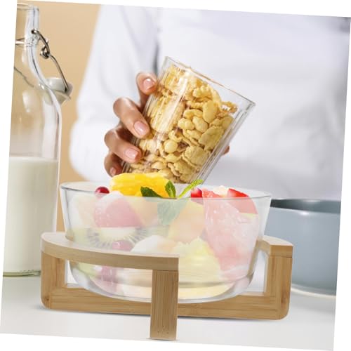 Saladier en verre compatible micro-ondes et froid - 5
