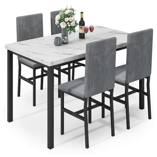 Hooseng Dining Table Set for 4