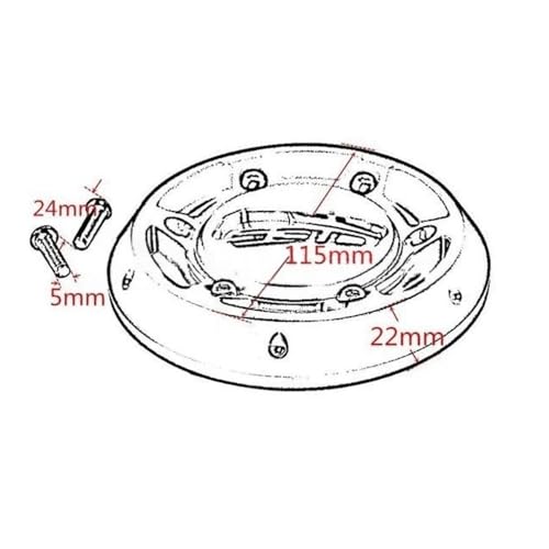 Protector estator motor para TMAX 530 y 500 cubierta de aluminio resistente 5
