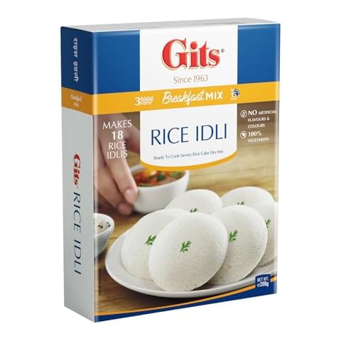 Gits 200g Rice Idli Mix, Gluten Free Cover