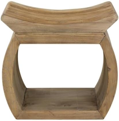 Uttermost Connor - 18 inch Elm Accent Stool