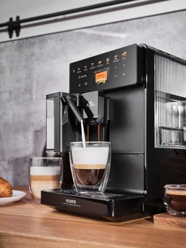ETA Acorto Kaffeevollautomat I Extra schlankes Design I Kaffee I Espresso I Cappuccino I Latte I Macchiato I Flat White I 1400W – Bild 3