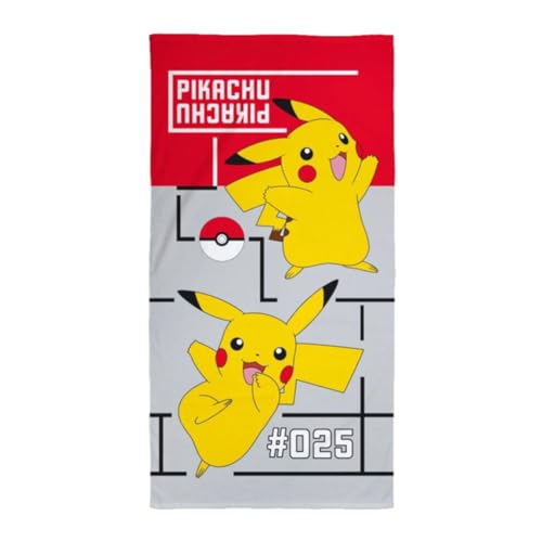 Badetuch Pokemon 70x140 cm, 100% Baumwolle