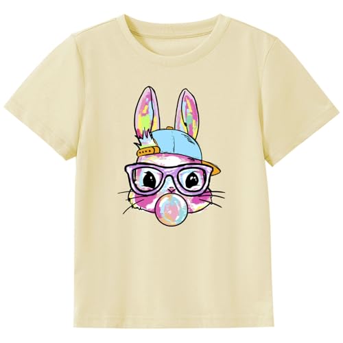 Easter Shirts for Boys Girls Cute Bunny Egg Hunt Tee Tops Toddler Baby Easter Outfit Clothes 2T