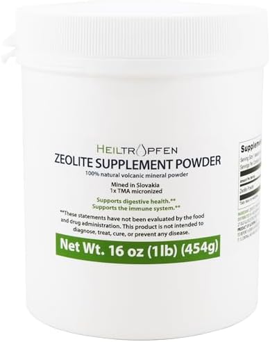 Amazon.com: TODICAMP Zeolite Detox 240 Capsules - Zeolite Capsules 