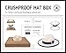 Pineapple&Star Sun Straw Fedora Beach Hat Fine Braid UPF50+ for Women (Large, 2020BW-Ivory/BL)