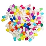 WUYJI 100-teiliges Briefkapsel-Set mit Rollen voller Liebesbriefe und Smiley-Botschaften, perfekt zum Versenden an Ihren Freund oder Ihre Freundin.