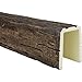 Heritage Timber Salvaged Timber Faux Wood Beam, 3-Sided (U-Beam), 5 1/2