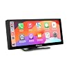 Carpuride W103 2024 Newest Upgrade 10.3 Inch Full HD Touch Screen Portable Wireless Carplay Android Auto,Mirror Link/Siri/Google/FM,Dashboard Mounted