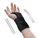 EVXVE Handgelenk Bandagen,Handgelenkstütze mit Metallschiene für rechte und linke Hand,Handgelenkschiene für Karpaltunnel,RSI, Arthritis, Sehnenentzündung