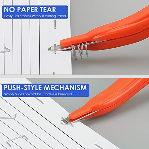 image for KTRIO 4 Pack Staple Remover Professional Magnetic Staple Removers Stap