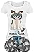 Produktbild Grumpy Cat Not A Morning Person! Frauen Schlafanzug grau/weiß XXL