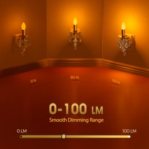 Image of Briignite Chandelier Night Lights Plug into Wall,Dusk to Dawn Sensor,Amber