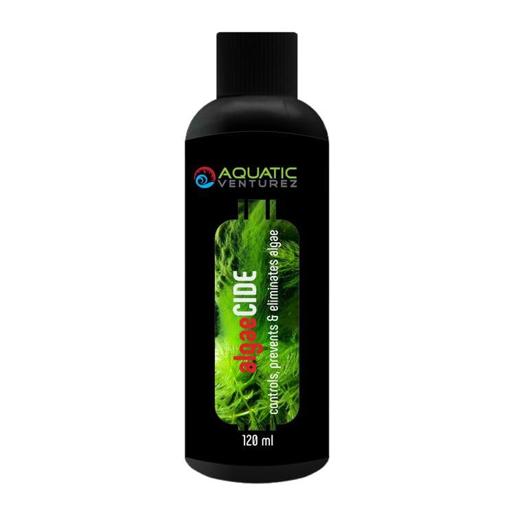 Algaecide | Size: 120ml | Aquarium Algae Remover or Cleaner | Indian Fish Monsters (IFM)