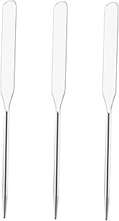 minkissy 6 Peças Espátulas De Beleza Em Bastão De Cor De Unha Espátula Cosmética Espátula De Base Misturador De Cosméticos Mini Espátulas Para Misturar Paleta De Maquiagem Espátula Longa