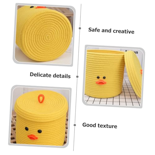 Panier de rangement coton motif canard pour décorer le bureau - 8