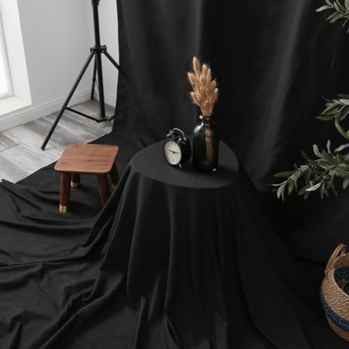 Telón Negro para Fondo Fotográfico 5x7 ft miniatura 4