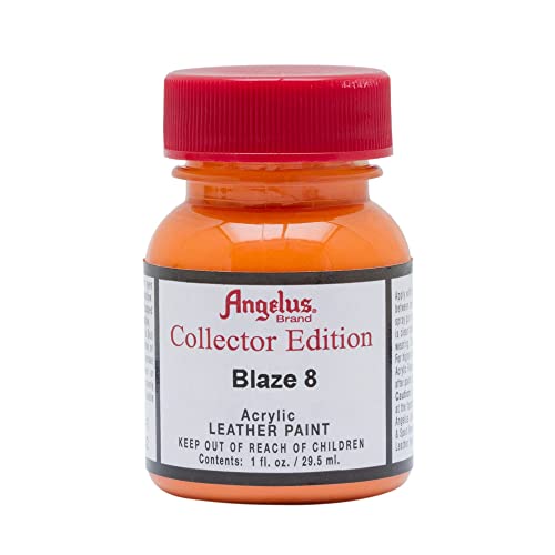Angelus Collector cuir peinture 1 Oz Blaze 8