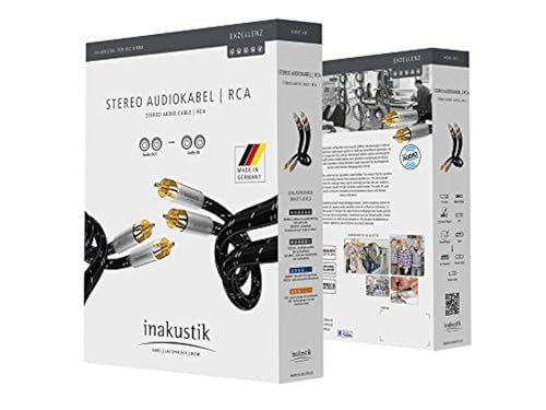 In-Akustik Cavo Audio Stereo Rca Rca 0.75Mt - 5