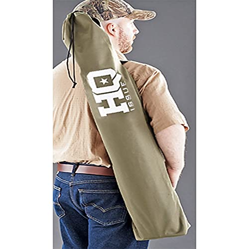 Hq Issue Camping Cot For Adults, Heavy-Duty Comfortable Military Army Style Portable Folding Sleeping Camp Tent Bed With Carry Bag, 225-Lb Capacity #TOP4