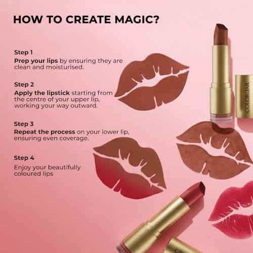 Image of COLORBAR Velvet Matte Lipstick - Way Beyond 109-1.3 gm