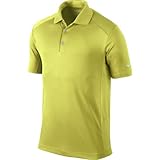 Nike Golf 2014 Dri-FIT Victory Polo Venom Green/White Medium