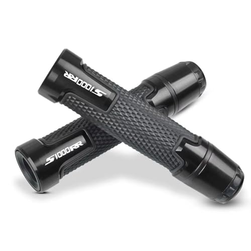 Embouts de guidon 22mm pour BMW S1000RR 2010-2018 noirs