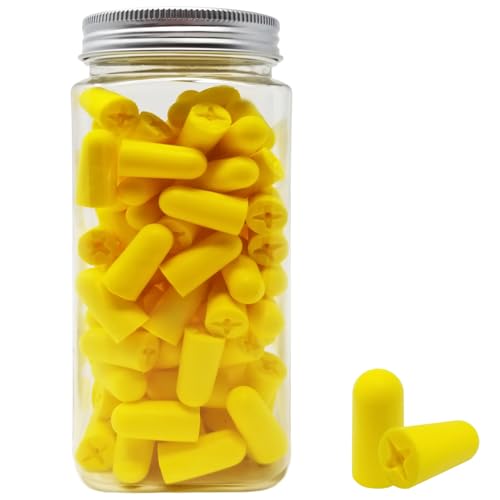 37 DB Ear Noise Reducing Earplugs for Sleep, Travel, and Noise Sensitivity, 50 Pairs