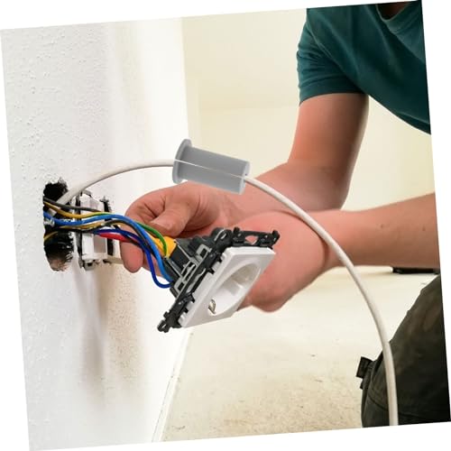2 piezas de cubierta protectora para cable de silicona para gestión de cables miniatura 3