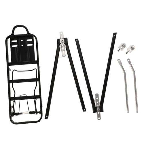 Balacoo Bike Cargo Rack Rear Bike Rack for Mountain and Road Bicycles Lightweight Durable Easy to Install for Commuting and Carrying