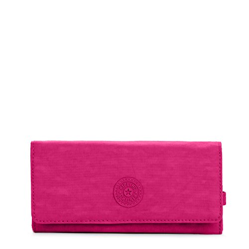 Kipling New Teddi Wallet, Very Berry, One Size