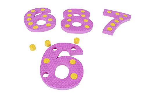 Numerais com Pinos EVA Carlu Brinquedos