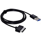 Nur unterstuetzt die Datenuebertragung aber nicht unterstuetzt Lade wie alle Asus Eee Pad Transformer kann nicht mit dem normalen PC / Laptop USB-Ports aufgeladen werden, erfordert ein USB-Netzladeadapter.