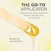 Dermwax Large Wax Applicator – Durable, Premium Birchwood Wax Sticks for Smooth, Even Application – Hygienic, Disposable Waxing Sticks for Professional or Personal Use – 6