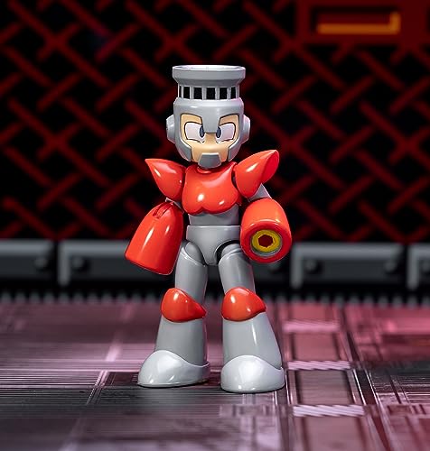 Jada Toys Mega Man Fire Man - Statuetta Da Collezione Da 4,5" - 2