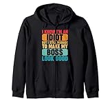 Photo Gallery funny office worker employee coworker i know i m an idiot felpa con cappuccio Photo Gallery funny office worker employee coworker i know i m an idiot felpa con cappuccio