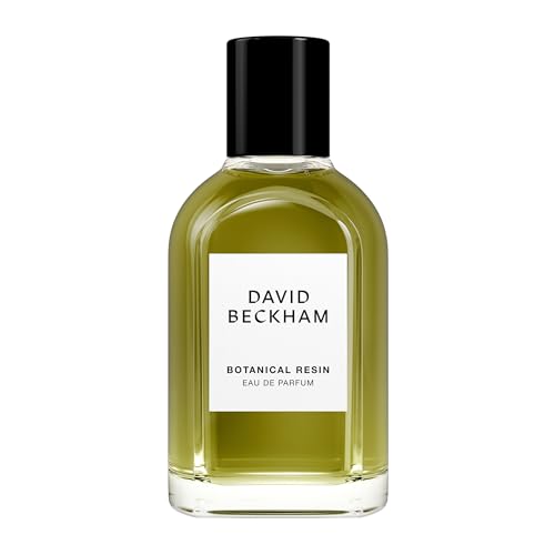 David Beckham Botanical Resin Eau de Parfum, belebender Amber-Duft für Ihn, würzige Mischung aus Holzaromen, rosa Pfeffer, Kardamom und Patchouli, eine Feier der Erhabenheit der Natur, 50 ml
