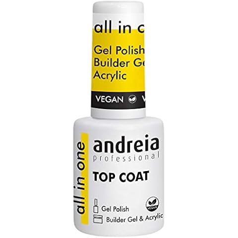 Esmalte de gel Andreia Professional Top Coat Semipermanente Cover