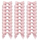Cada paquete contiene 30 lazos decorativos con hermosos diseños y colores clásicos como blanco, negro, verde, rosa, rojo y beige. Se adaptan a diferentes ocasiones y crean un ambiente festivo. Estos lazos pequeños añaden elegancia a tus regalos o decoraciones