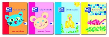 Cahier Maternelle piqué pour les devoirs à la maison et l'école