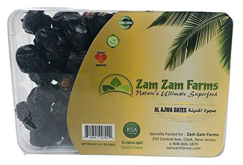 Zam Zam Al Ajwa Dates 400g Imported from Saudi Arabia